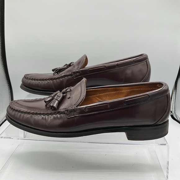 Sebago Loafers Men's 11 C Cordovan Leather Tasseled Casual - Picture 2 of 8